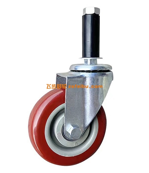 精益管膨胀式脚轮