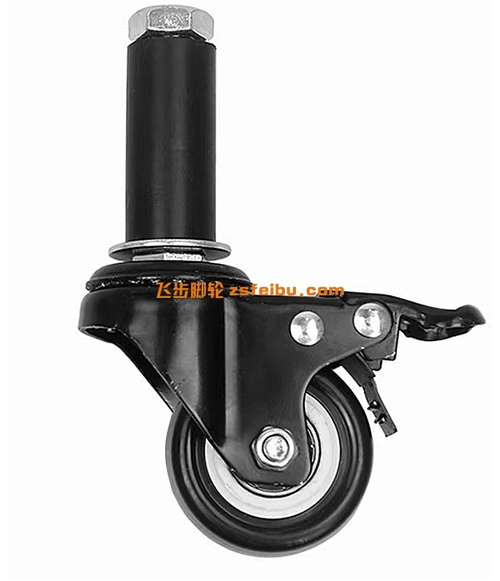 精益管膨胀式脚轮