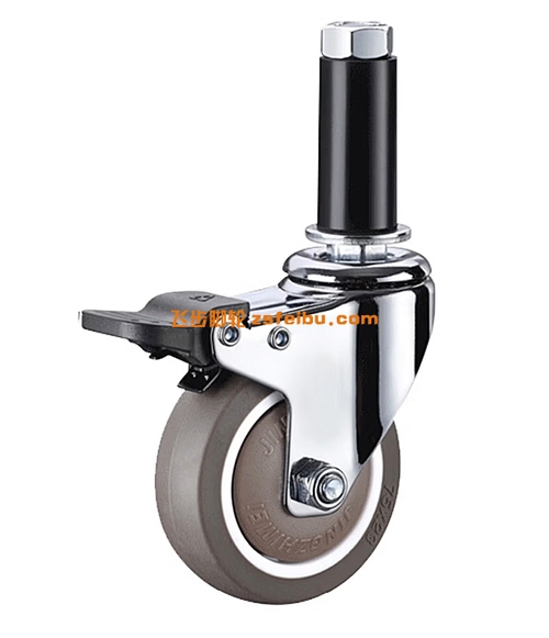 精益管膨胀式脚轮