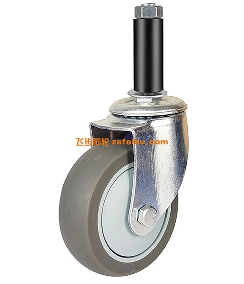 精益管膨胀式脚轮