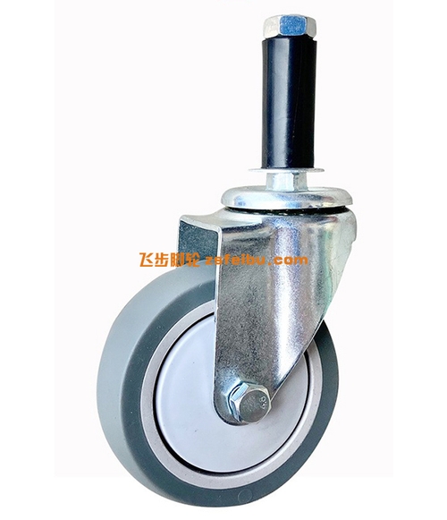 精益管膨胀式脚轮