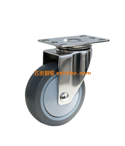 中型304不锈钢脚轮
