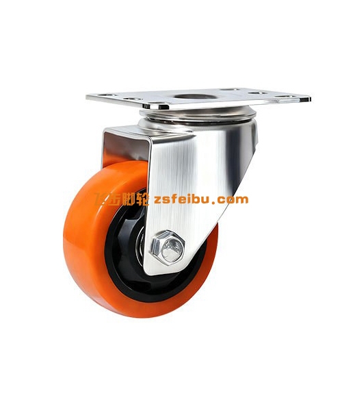 中型304不锈钢脚轮