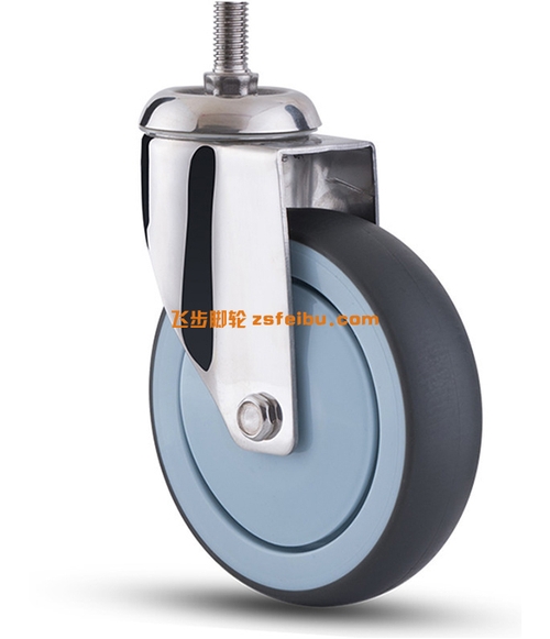 中型304不锈钢脚轮