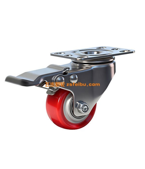 金钻304不锈钢脚轮